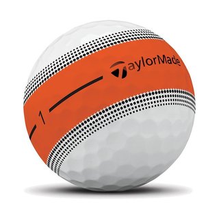 TaylorMade Tour Response Stripe Neon Multi golfové míčky