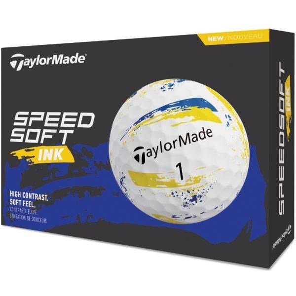 TaylorMade SpeedSoft Ink golfové míčky