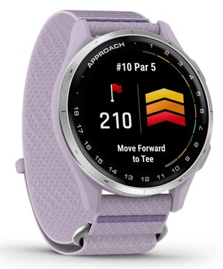 Garmin Approach J1 dětské golfové hodinky, lilac/silver aluminium