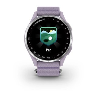 Garmin Approach J1 dětské golfové hodinky, lilac/silver aluminium