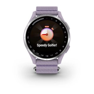 Garmin Approach J1 dětské golfové hodinky, lilac/silver aluminium
