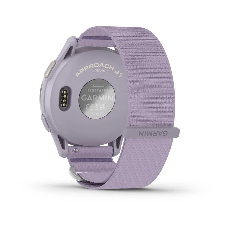 Garmin Approach J1 dětské golfové hodinky, lilac/silver aluminium