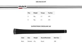 TaylorMade Qi Max pánská železa, ocel