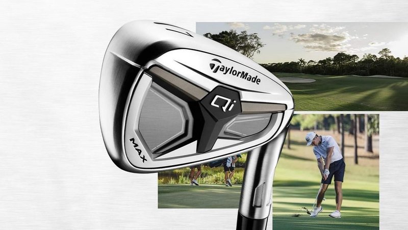 TaylorMade Qi Max pánská železa, ocel