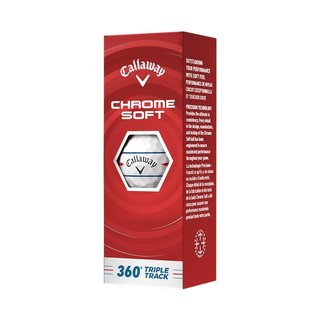 Callaway Chrome Soft 360 Triple Track golfové míčky