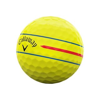 Callaway Chrome Soft 360 Triple Track golfové míčky, žluté