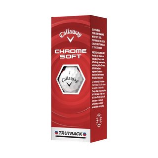 Callaway Chrome Soft TruTrack Blue/Red golfové míčky