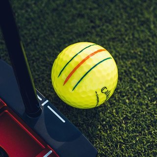 Callaway Chrome Tour Triple Track golfové míčky, žluté