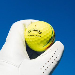 Callaway Chrome Tour Triple Track golfové míčky, žluté