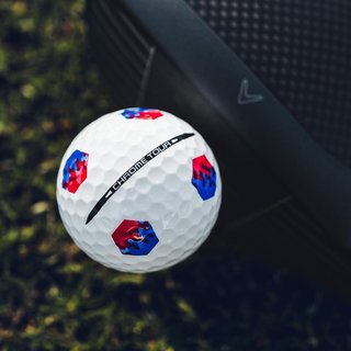 Callaway Chrome Tour TruTrack Blue/Red golfové míčky