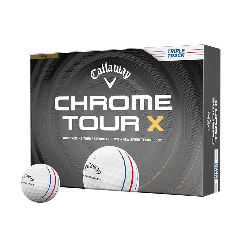 Callaway Chrome Tour X Triple Track golfové míčky