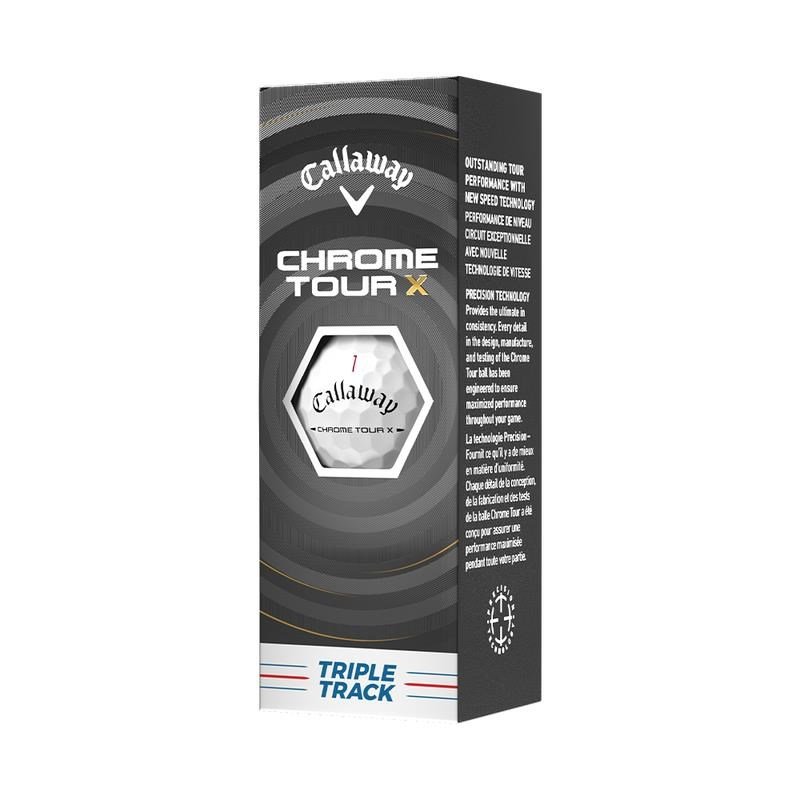Callaway Chrome Tour X Triple Track golfové míčky
