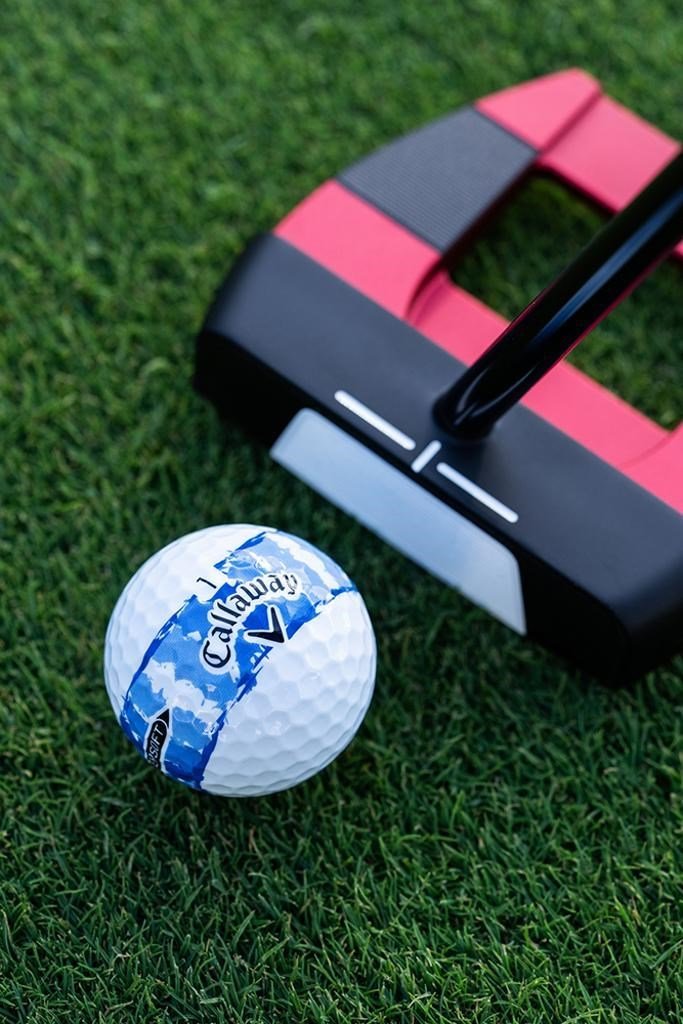 LIMITED - Callaway Supersoft golfové míčky, DISTRESSED BLUE STRIPE