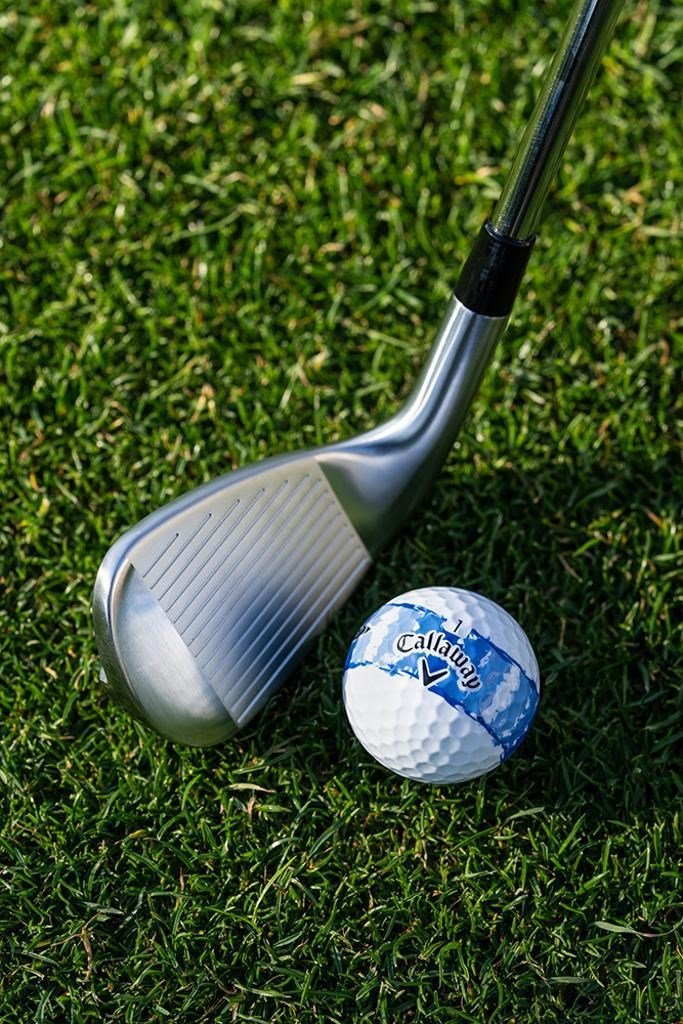 LIMITED - Callaway Supersoft golfové míčky, DISTRESSED BLUE STRIPE