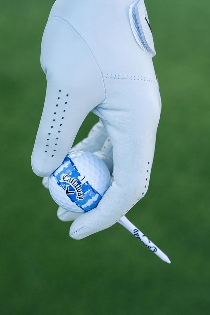 LIMITED - Callaway Supersoft golfové míčky, DISTRESSED BLUE STRIPE