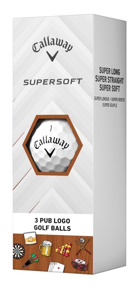 LIMITED - Callaway Supersoft golfové míčky, PUB