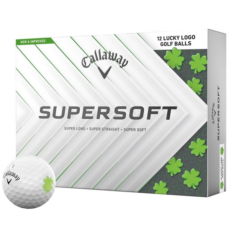 LIMITED - Callaway Supersoft golfové míčky, LUCKY