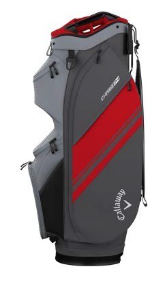 Callaway Chase 14 cart bag, šedo/červený