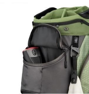 Callaway Chase 14 cart bag, šedo/červený