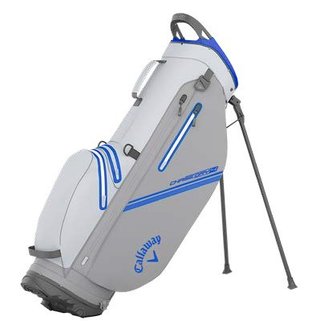 Callaway Chase Dry stand bag, bílo/stříbrno/modrý