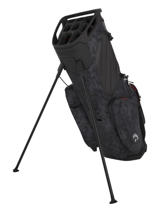 Callaway Fairway 14HD stand bag, black camo/red
