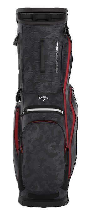 Callaway Fairway 14HD stand bag, black camo/red