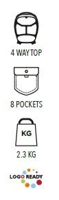 Callaway Fairway C stand bag, tmavě modrý