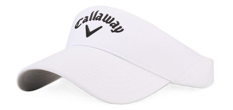Callaway Liquid Metal pánský visor, bílo/černý