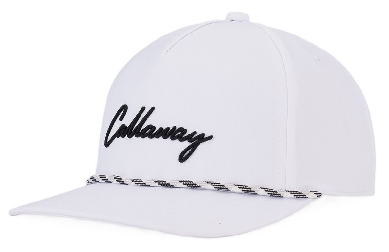 Callaway Birdie Putt Rope mens cap, white