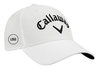 Callaway Performance Side Crest Structured logo kšiltovka, bílá