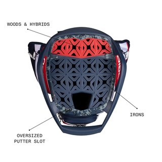Ogio All Elements Silencer cart bag, blue sky