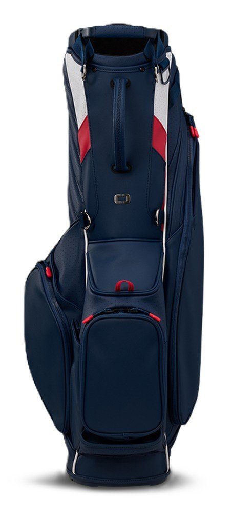 Ogio Shadow stand bag, červeno/bílo/modrý