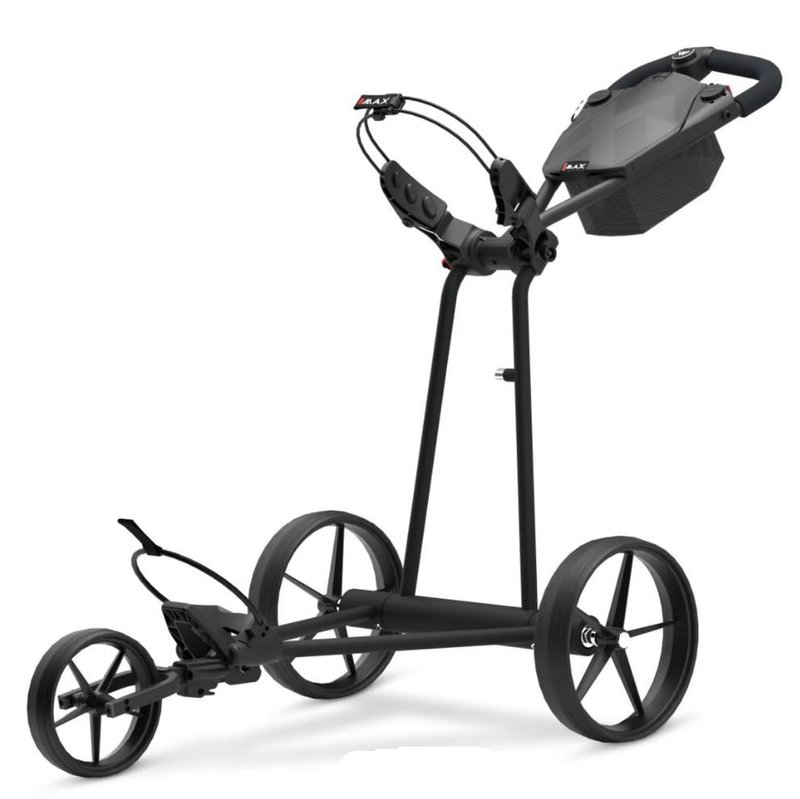 Big Max e-TI elektrický golfový vozík, černý + baterie, nabíječka, 27+ baterie