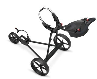 Big Max e-TI elektrický golfový vozík, černý + baterie, nabíječka, 27+ baterie