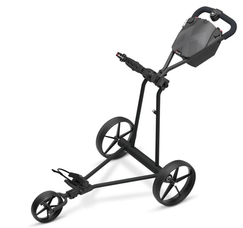 Big Max e-TI elektrický golfový vozík, černý + baterie, nabíječka, 27+ baterie