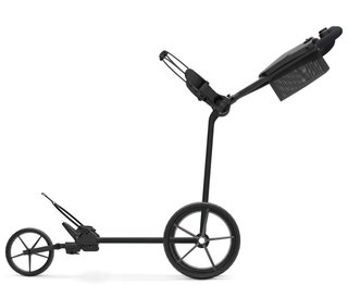 Big Max e-TI elektrický golfový vozík, černý + baterie, nabíječka, 27+ baterie