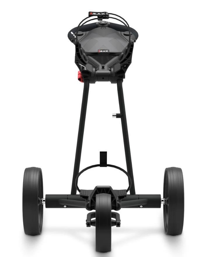 Big Max e-TI elektrický golfový vozík, černý + baterie, nabíječka, 27+ baterie
