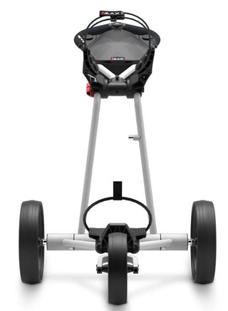 Big Max e-TI elektrický golfový vozík, šedý + baterie, nabíječka, 27+ baterie