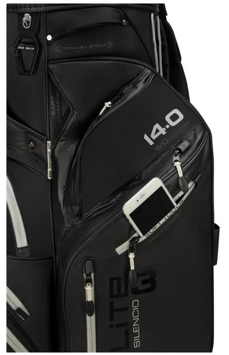 Big Max Dri Lite Silencio 3 cart bag, černý