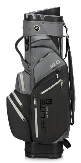 Big Max Dri Lite Silencio 3 cart bag, černo/šedý