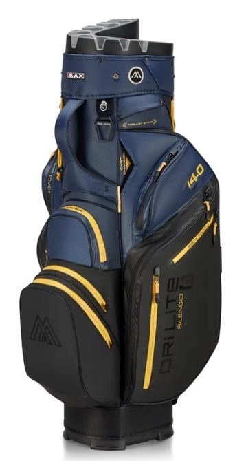 Big Max Dri Lite Silencio 3 cart bag, black/navy/corn