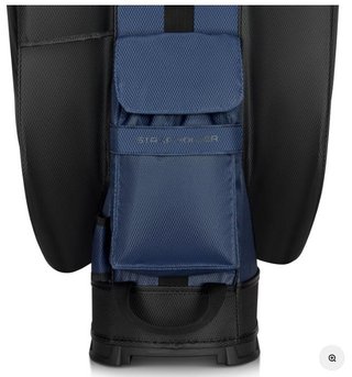 Big Max Dri Lite Silencio 3 cart bag, black/navy/corn
