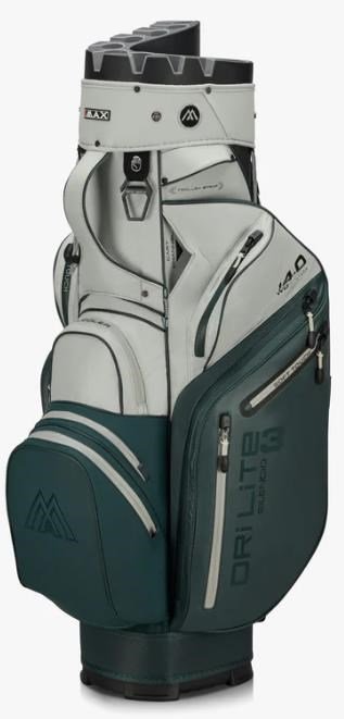 Big Max Dri Lite Silencio 3 cart bag, forest green/off white