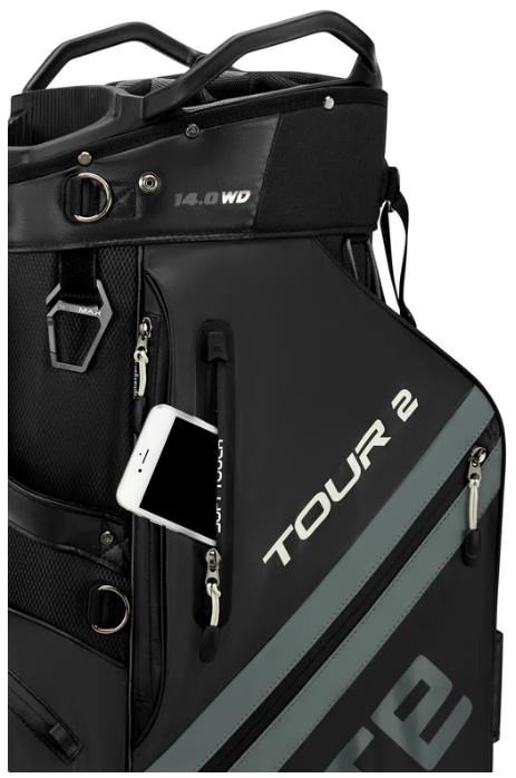 Big Max Dri Lite Tour 2 cart bag, černo/šedý