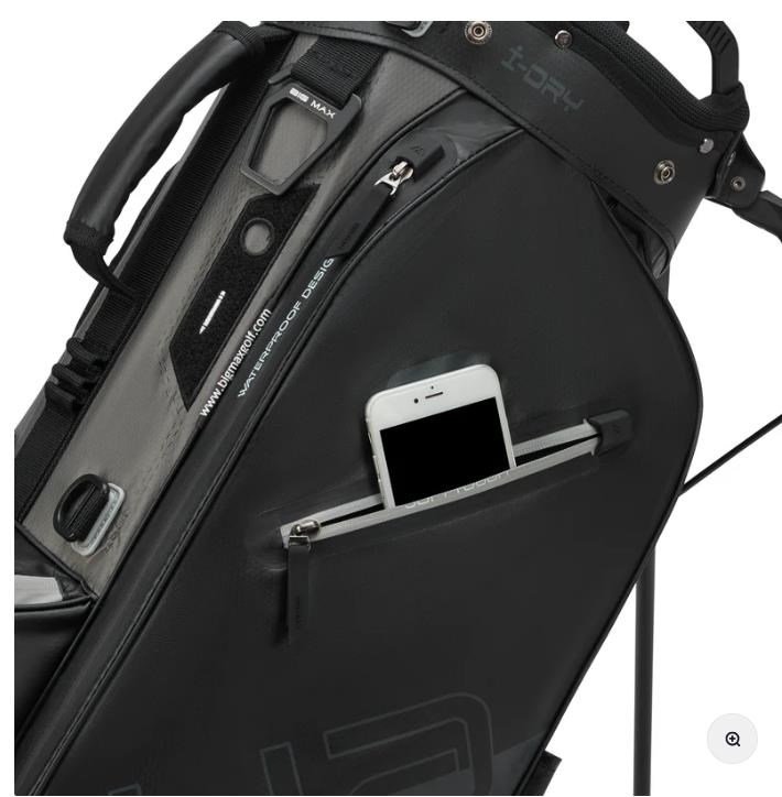 Big Max Aqua Eight H stand bag, černo/šedý