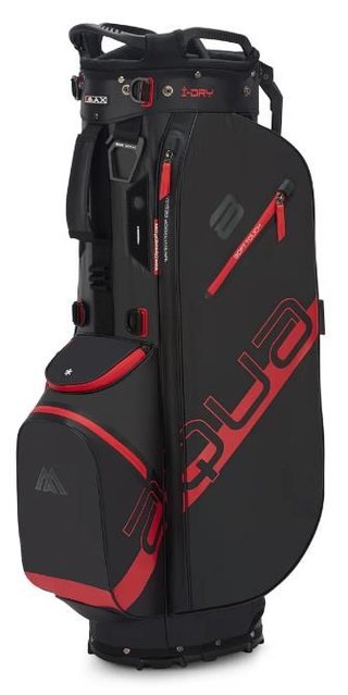 Big Max Aqua Eight H stand bag, černo/červený