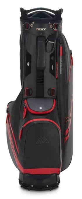 Big Max Aqua Eight H stand bag, černo/červený