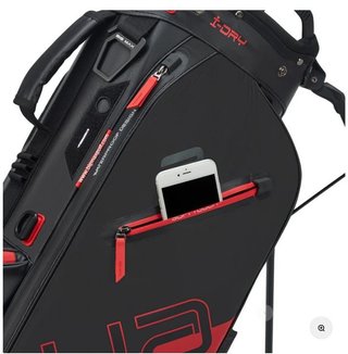 Big Max Aqua Eight H stand bag, černo/červený