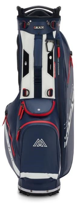 Big Max Aqua Eight H stand bag, white/navy/red