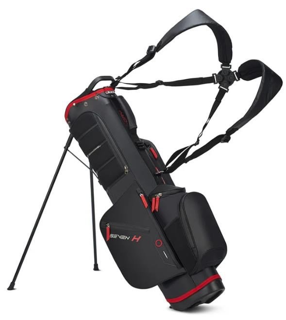 Big Max Aqua Seven H stand bag, černo/červený